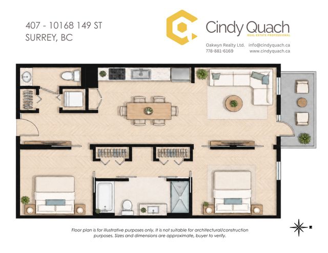 407-10168-149-st-floor-plan at 407 - 10168 149 Street, Guildford, North Surrey