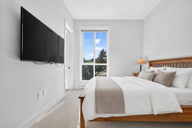 primary-bedroom-staged-3 at 407 - 10168 149 Street, Guildford, North Surrey
