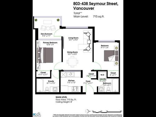 19 at 803 - 438 Seymour, Downtown VW, Vancouver West