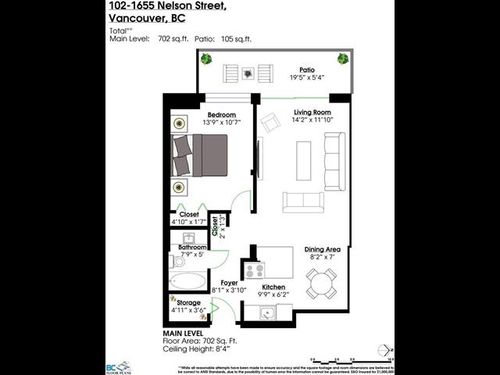 15 at 102 - 1655 Nelson Street, West End VW, Vancouver West