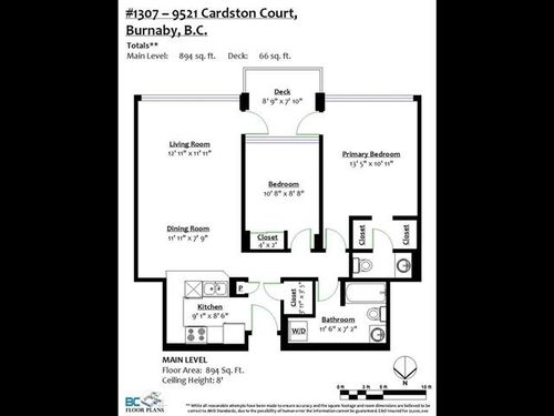 16 at 1307 - 9521 Cardston Court, Government Road, Burnaby North