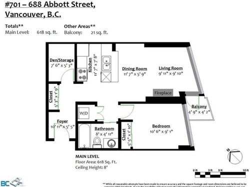 15 at 701 - 688 Abbott Street, Downtown VW, Vancouver West