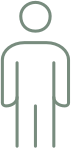 Outline of person