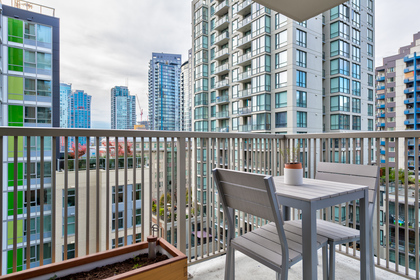 Balcony at 1001 - 1055 Richards Street, Yaletown, Vancouver West