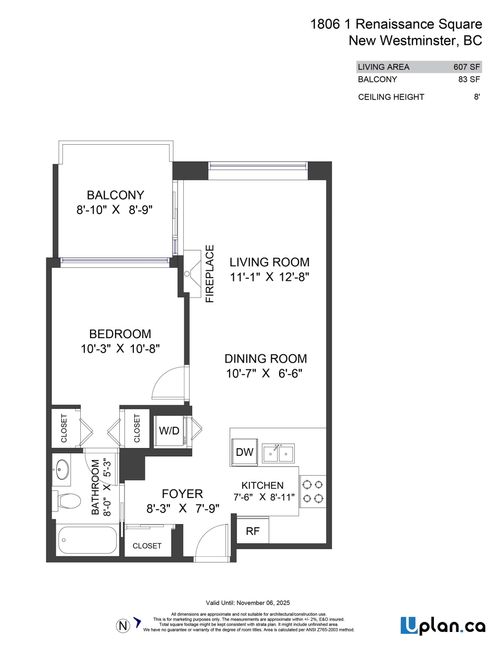 1-renaissance-square-quay-new-westminster-31 at 1806 - 1 Renaissance Square, Quay, New Westminster