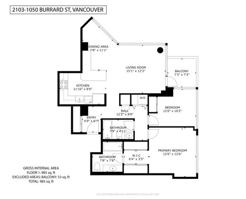 1050-burrard-street-downtown-vw-vancouver-west-33 at 2103 - 1050 Burrard Street, Downtown VW, Vancouver West