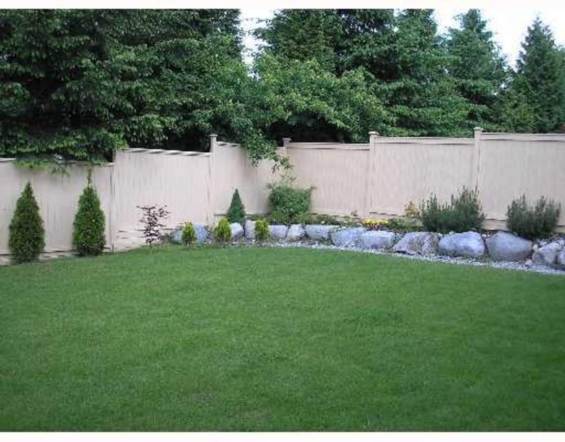Backyard at 3186 Caulfield Rd, Coquitlam Center, Coquitlam