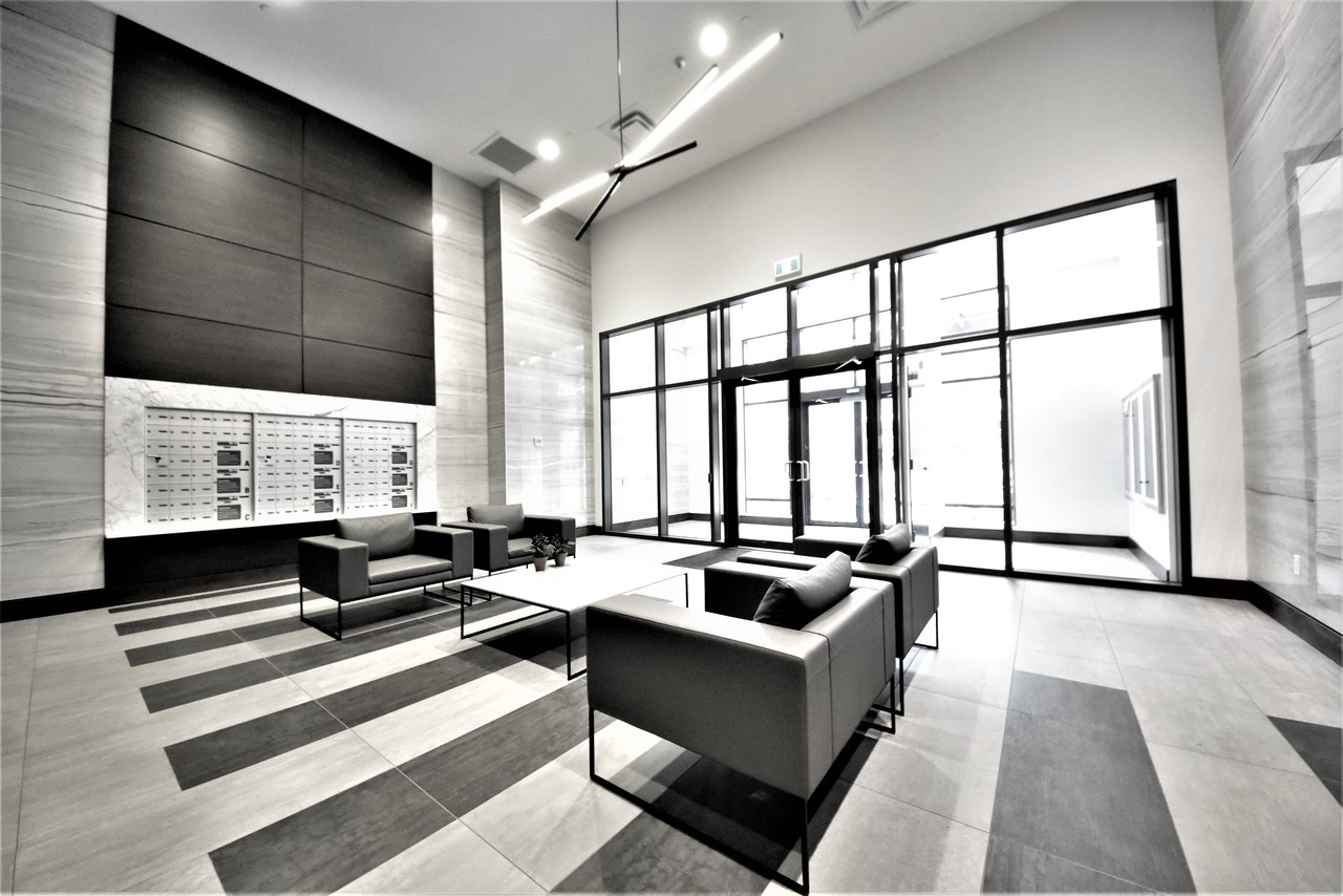 lobby at 419 - 2738 Library Lane, Lynn Valley, North Vancouver