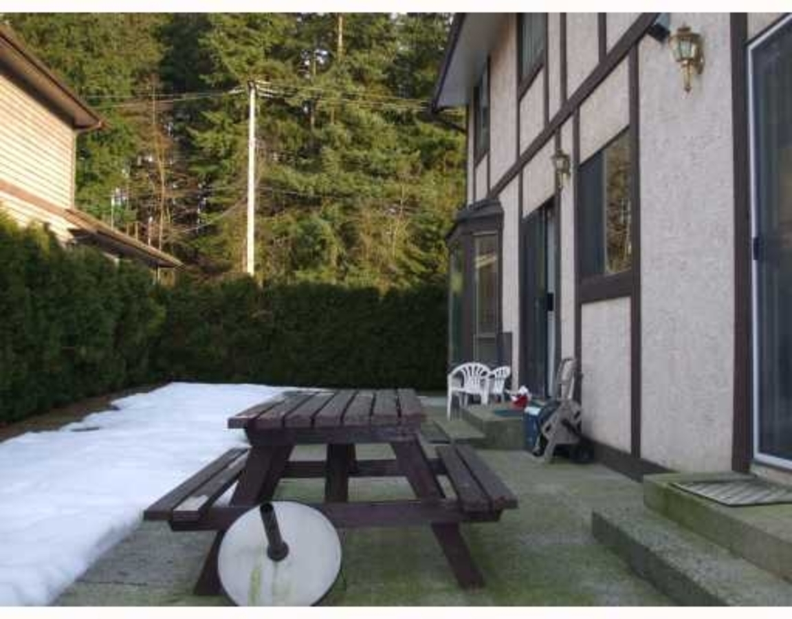 Backyard at 727 Ebert Avenue, Coquitlam West, Coquitlam