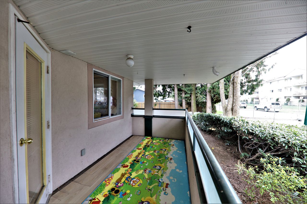 balcony at 108 - 2960 , Abbotsford