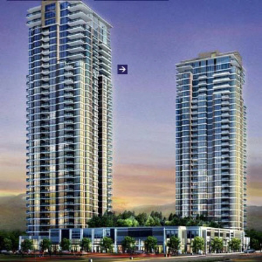 Front at 902 - 3030 Northern Ave, Coquitlam Center, Coquitlam