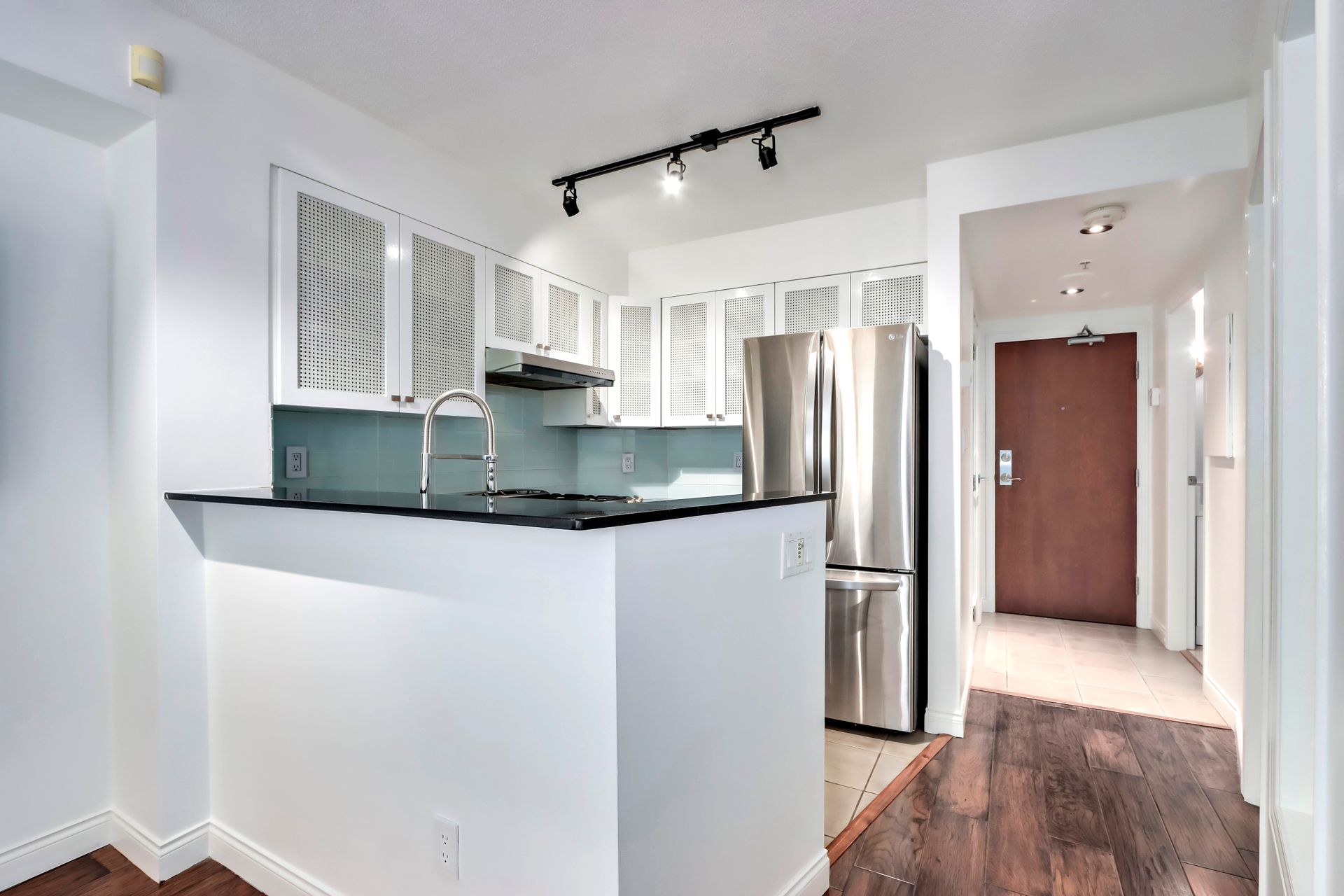 Bright Functional Kitchen at 201 - 55 Alexander Street, Downtown VE, Vancouver East Bright Functional Kitchen at 201 - 55 Alexander Street, Downtown VE, Vancouver East