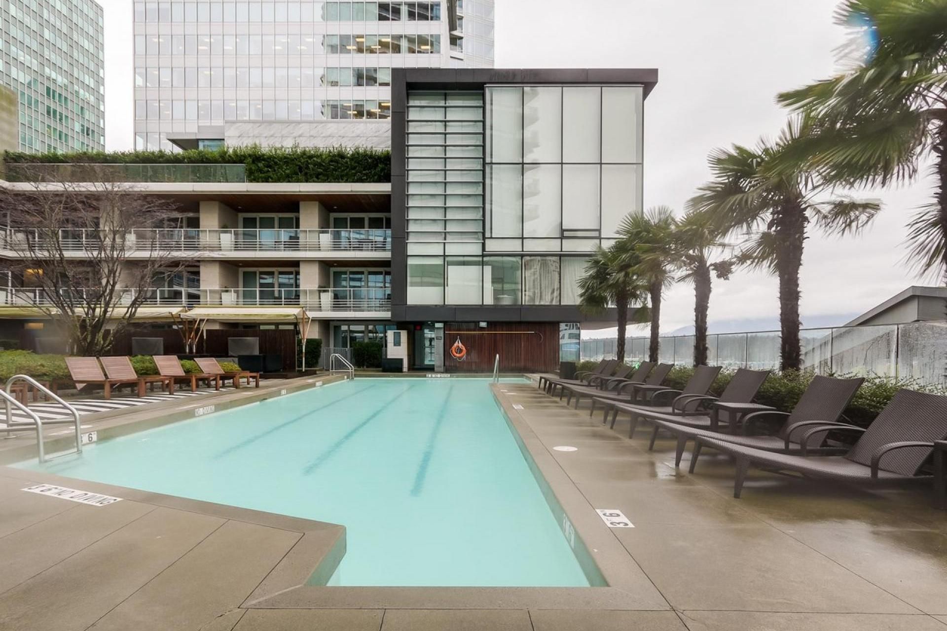fairmont-pool at 3407 - 1011 W Cordova, Coal Harbour, Vancouver West fairmont-pool at 3407 - 1011 W Cordova, Coal Harbour, Vancouver West