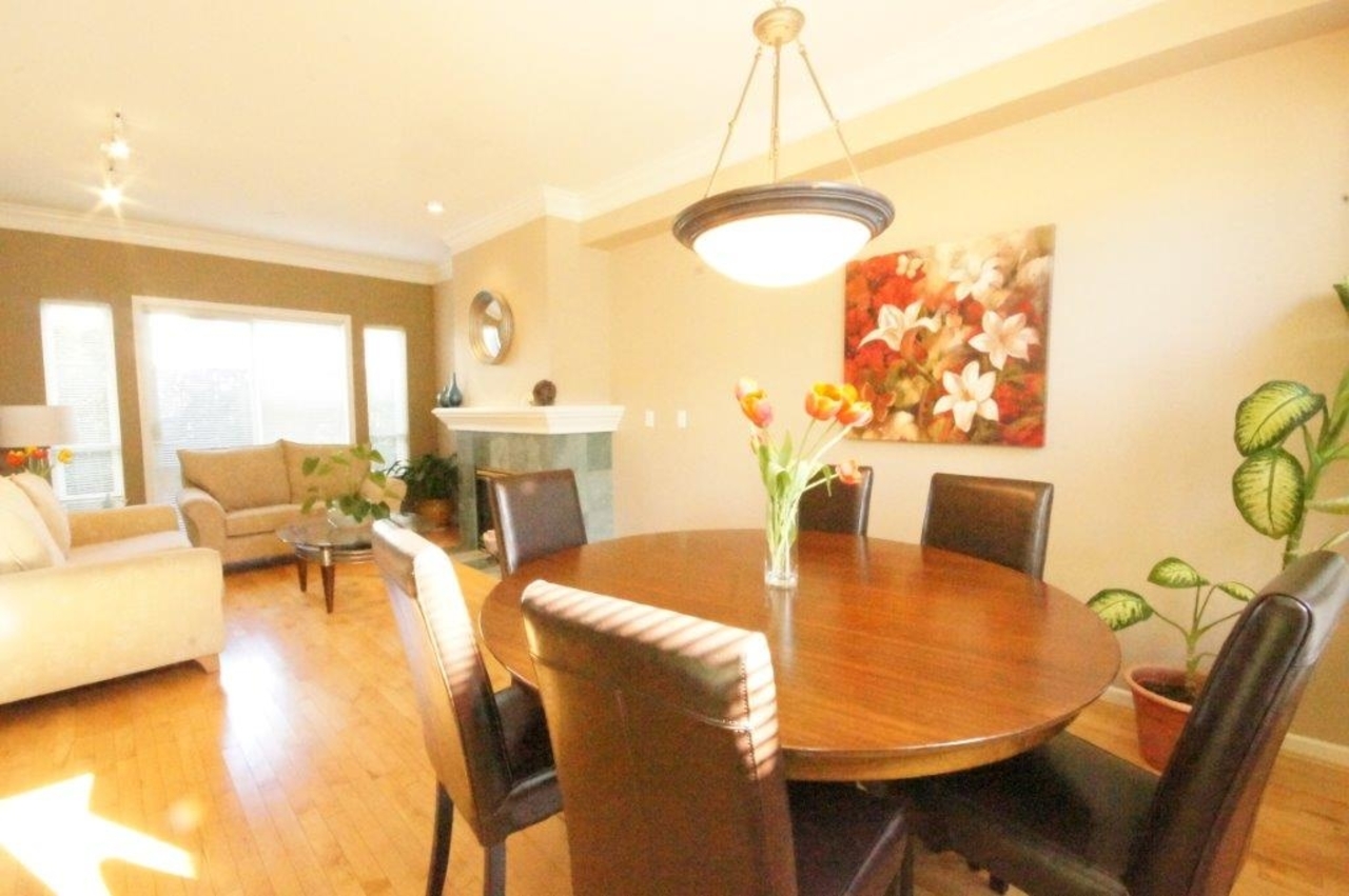 6-251 east 11th North Vancouver Formal Dinning room and living room at 6 - 251 East 11th Street, Central Lonsdale, North Vancouver