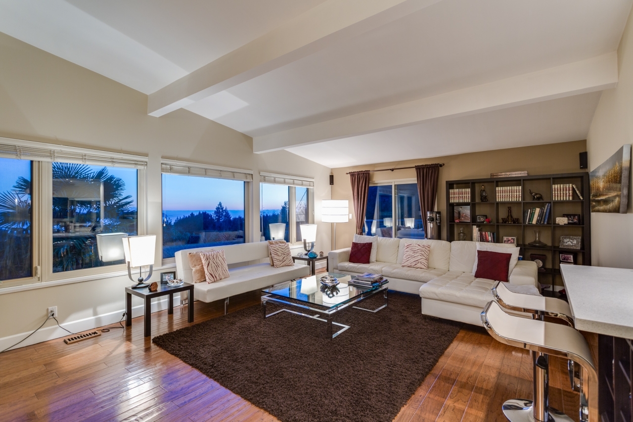 Living Room 1 at 4741 Rutland Road, Caulfeild, West Vancouver