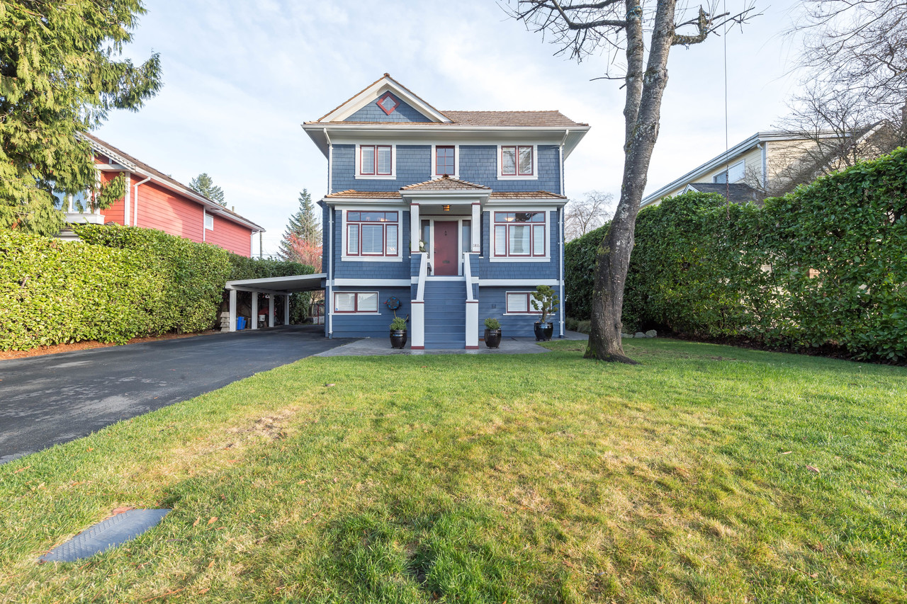 1816 Mahon ave front straight at 1816 Mahon Avenue, Central Lonsdale, North Vancouver