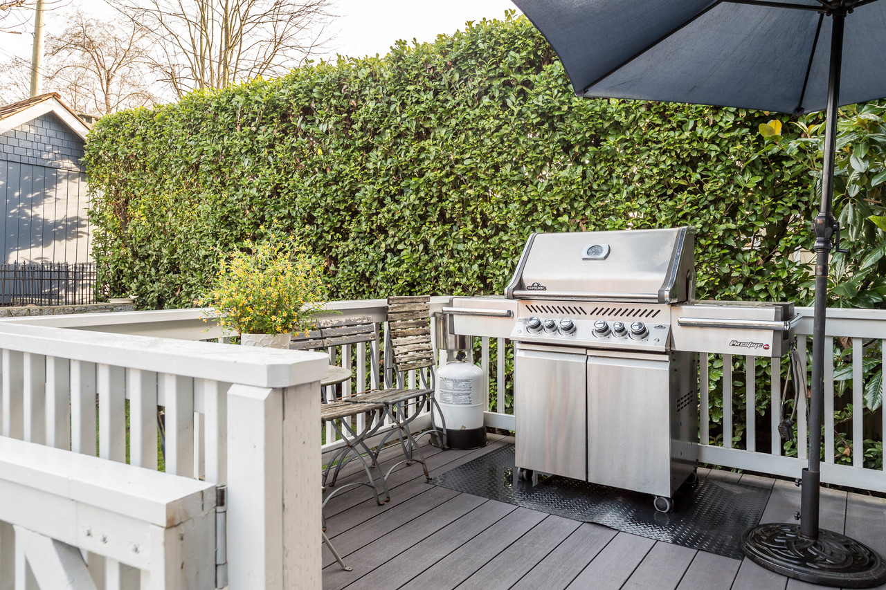 1816 Mahon Ave Back Deck at 1816 Mahon Avenue, Central Lonsdale, North Vancouver