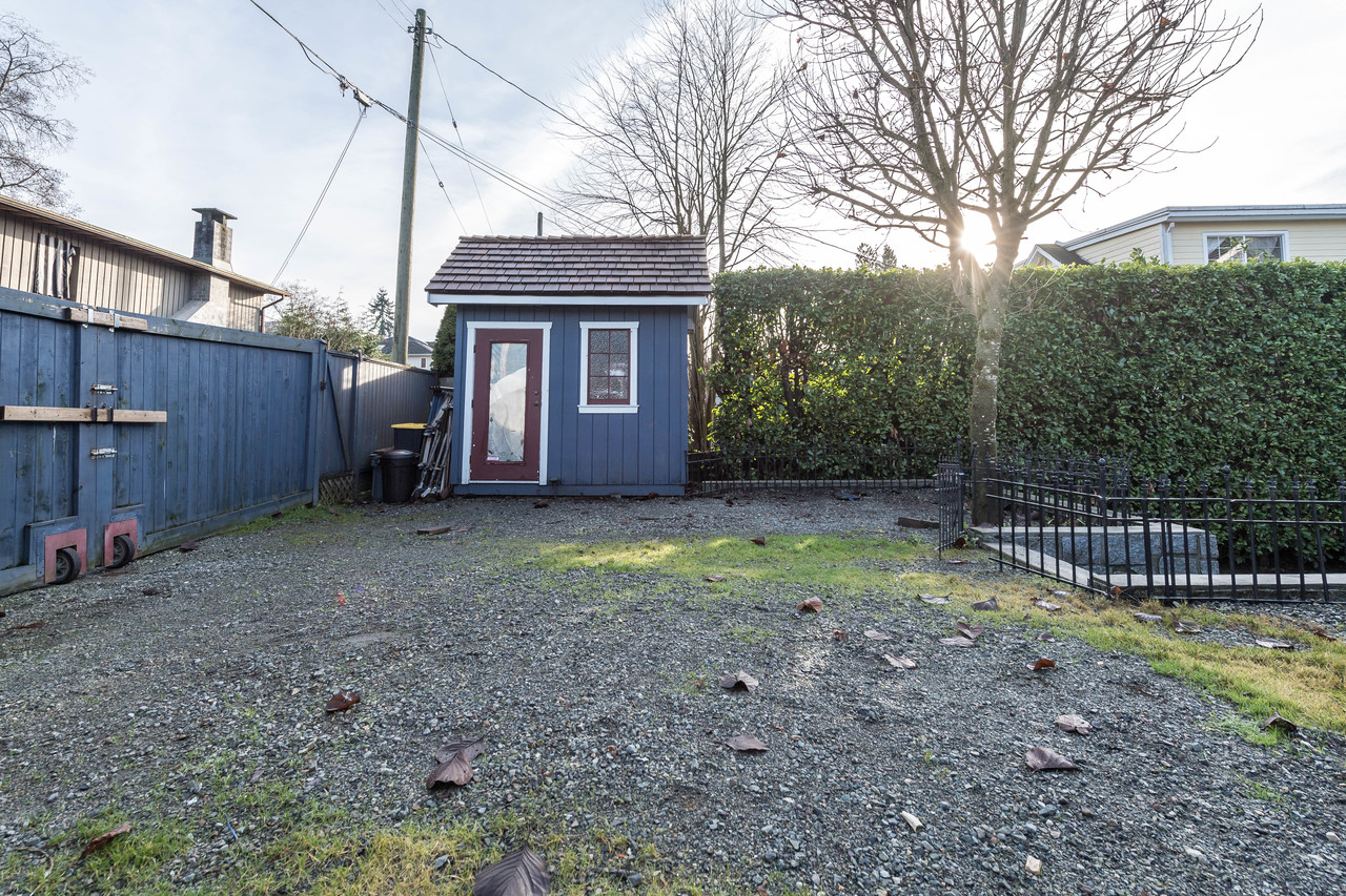 1816 Mahon Ave Shed at 1816 Mahon Avenue, Central Lonsdale, North Vancouver