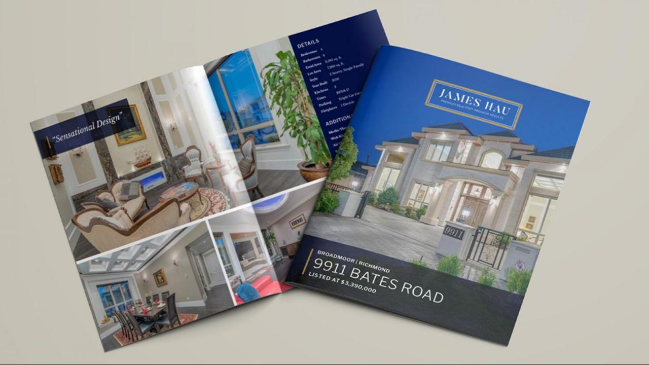 FULLY BRANDED / CUSTOMIZED PROPERTY BROCHURES