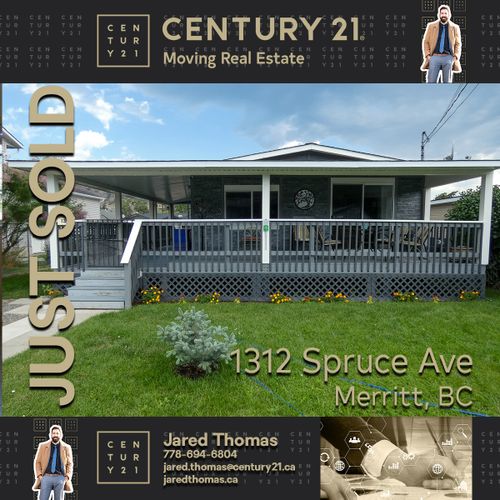 sold-spruce-ave at 1312 Spruce Avenue, Merritt, South West