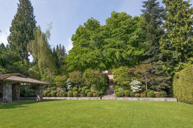2938-mathers-back-yard at 2938 Mathers Avenue, Altamont, West Vancouver