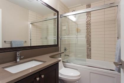 Downstairs Bathroom  of 3373 Carmelo Av., Burke Mountain, Coquitlam