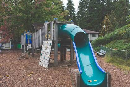 Playground you can see from your window  of 858  Road, North Shore Pt Moody, Port Moody