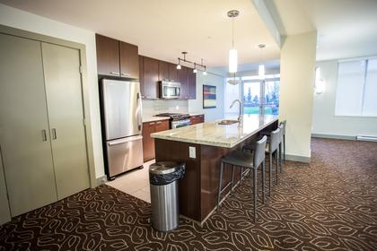 Full Kitchen in Amenity Room of #1008 - 2789 Shaughnessy St., Central Pt Coquitlam, Port Coquitlam