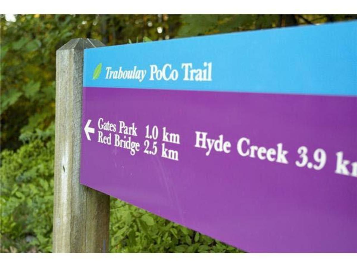 Walk along the PoCo Trail! of #1008 - 2789 Shaughnessy St., Central Pt Coquitlam, Port Coquitlam