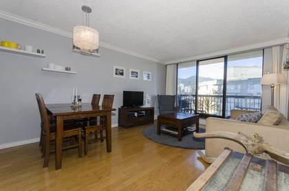 Bright space with large sliding doors at 1604 - 145 St. Georges Avenue, Lower Lonsdale, North Vancouver