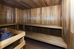 Sauna in the building at 1604 - 145 St. Georges Avenue, Lower Lonsdale, North Vancouver