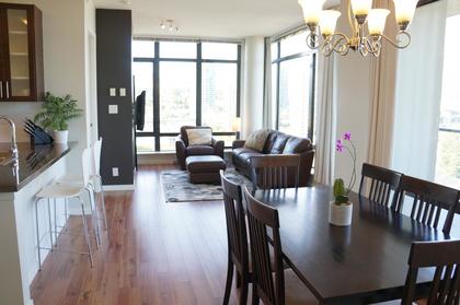 Bright living space with tons of windows at 1606 - 2355 Madison Avenue, Brentwood Park, Burnaby North