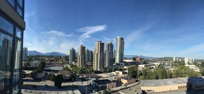 Gorgeous open mountain and skyline view at 1606 - 2355 Madison Avenue, Brentwood Park, Burnaby North