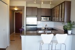 Open plan kitchen at 1606 - 2355 Madison Avenue, Brentwood Park, Burnaby North