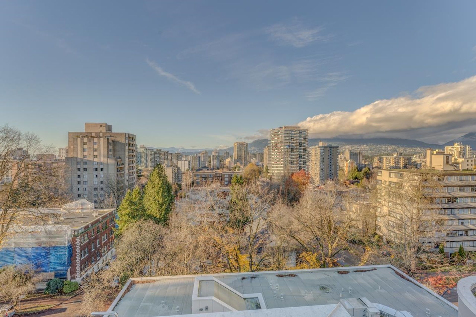 rooftop at 402 - 1272 Comox Street, West End VW, Vancouver West