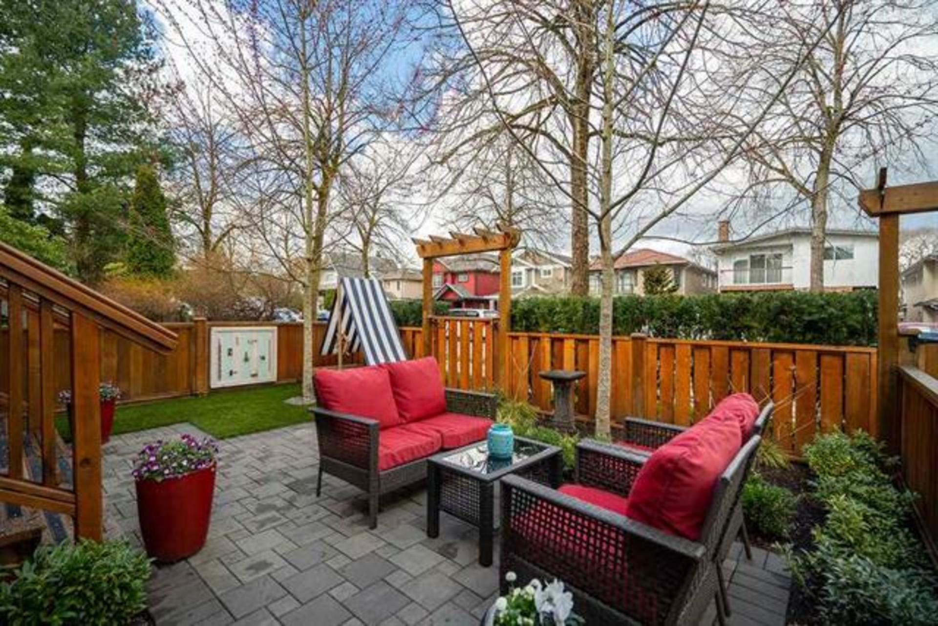 patio at 1816 E 14th Avenue, Grandview VE, Vancouver East