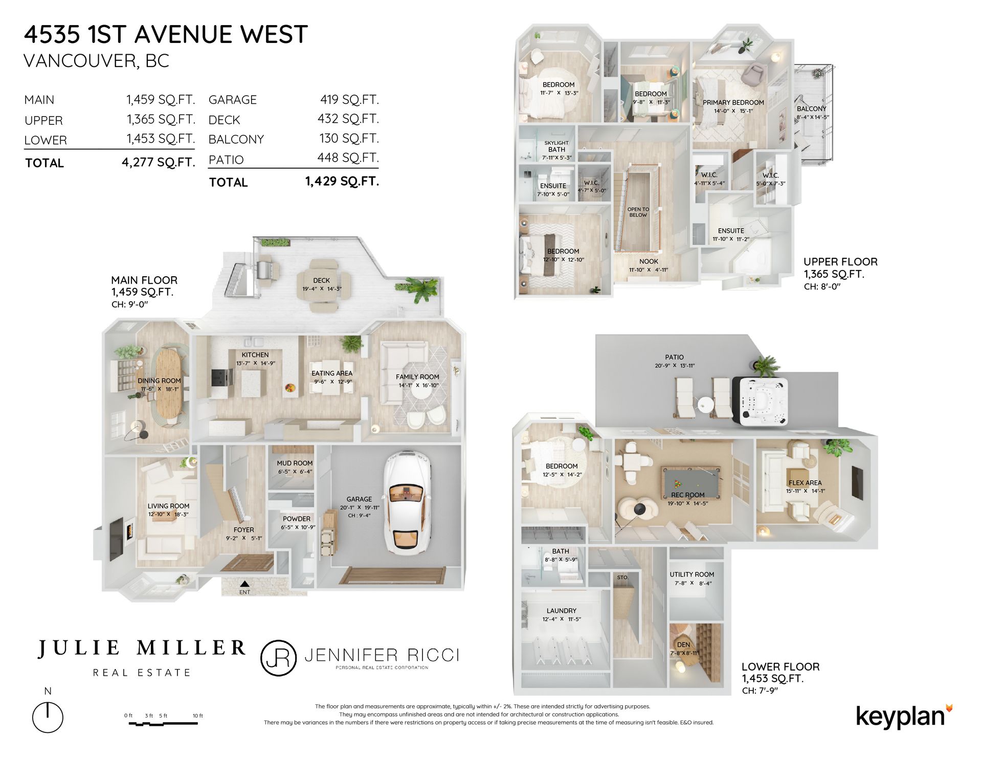 at 4535 W 1st Avenue, Point Grey, Vancouver West
