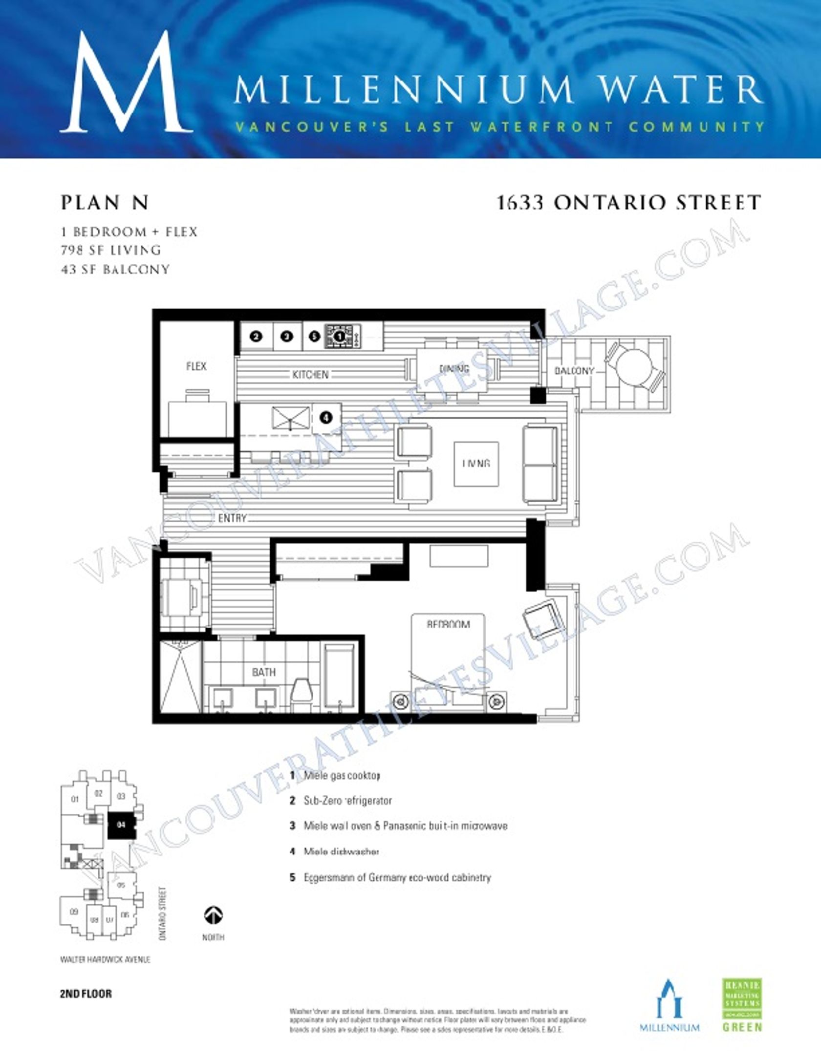 204-20 at 204 - 1633 Ontario Street, Olympic Village (False Creek), Vancouver West