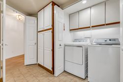 Laundry Closet at 303 - 85 Skymark Drive, Hillcrest Village, Toronto