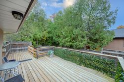 Backyard at 20 Moccasin Trail, Banbury-Don Mills, Toronto