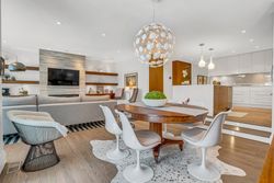 Dining Room at 32 Southlea Avenue, Leaside, Toronto