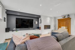 Recreation Room at 32 Southlea Avenue, Leaside, Toronto
