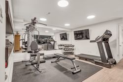 Exercise Room at 32 Southlea Avenue, Leaside, Toronto
