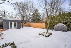 Backyard at 32 Southlea Avenue, Leaside, Toronto