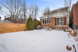 Backyard at 32 Southlea Avenue, Leaside, Toronto