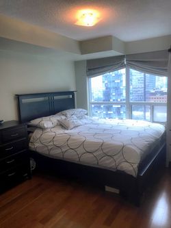 Bedroom at 2103 - 30 Grand Trunk Crescent, Waterfront Communities C1, Toronto