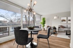 Dining Room Virtually Staged at 209 - 20 Sunrise Avenue, Victoria Village, Toronto