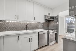 Kitchen at 209 - 20 Sunrise Avenue, Victoria Village, Toronto