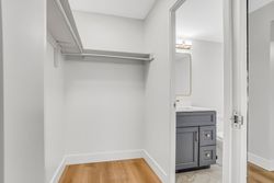 Primary Bedroom Walk-in Closet at 209 - 20 Sunrise Avenue, Victoria Village, Toronto