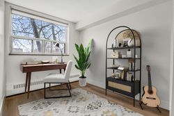 Second Bedroom Virtually Staged at 209 - 20 Sunrise Avenue, Victoria Village, Toronto